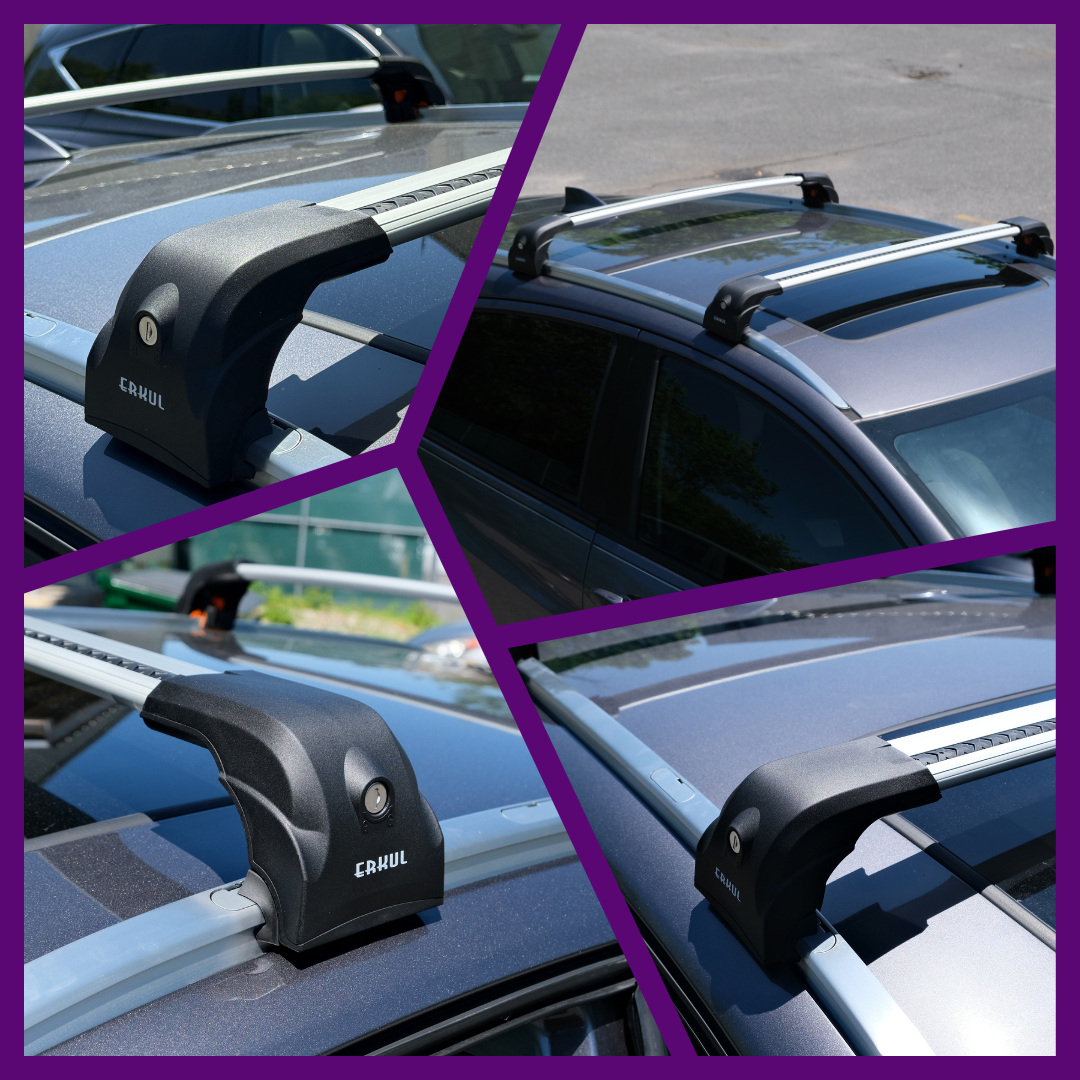 2020-2026 Lincoln Aviator Roof Rack Cross Bars - Lockable | ERKUL